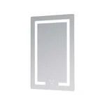 Зеркало Lidz Kubis 500×800 мм с сенсорной LED-подсветкой, антизапотеванием и диммером (LD78LF936508048448)