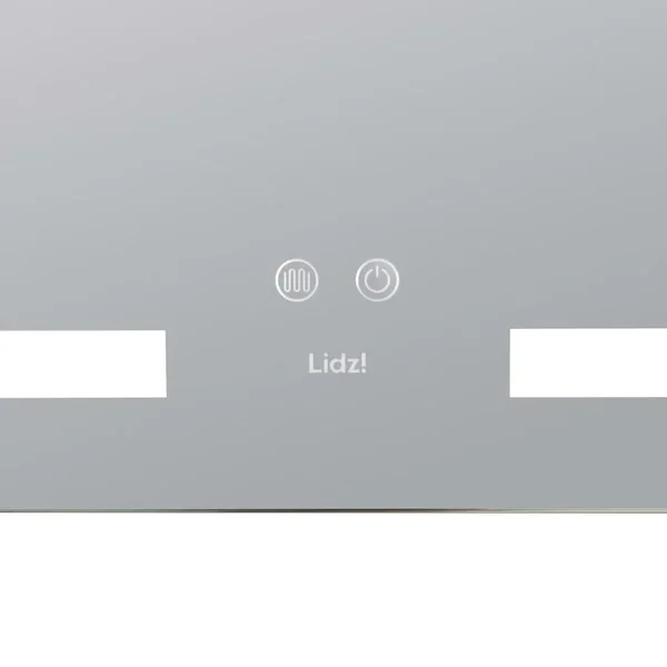 Зеркало Lidz Kubis 500×800 мм с сенсорной LED-подсветкой, антизапотеванием и диммером (LD78LF936508048448)