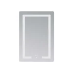 Зеркало Lidz Kubis 600×800 мм с LED-подсветкой, антизапотеванием и сенсорным диммером (LD78LF937608048449)
