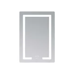 Зеркало Lidz Kubis 600×800 мм с LED-подсветкой, антизапотеванием и сенсорным диммером (LD78LF937608048449)