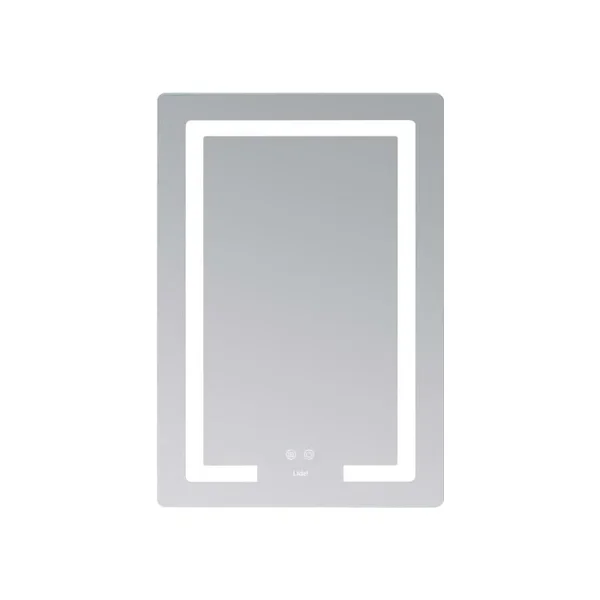 Зеркало Lidz Kubis 600×800 мм с LED-подсветкой, антизапотеванием и сенсорным диммером (LD78LF937608048449)
