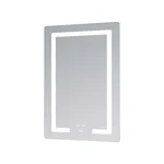 Зеркало Lidz Kubis 600×800 мм с LED-подсветкой, антизапотеванием и сенсорным диммером (LD78LF937608048449)