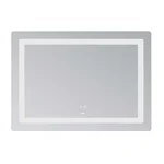 Зеркало Lidz Kubis 1000×800 мм с сенсорной LED-подсветкой, функцией антизапотевания и диммером (LD78LF6141008048450)