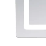 Зеркало Lidz Kubis 1000×800 мм с сенсорной LED-подсветкой, функцией антизапотевания и диммером (LD78LF6141008048450)