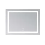 Зеркало Lidz Kubis (KU1) 900х700 с LED-подсветкой Touch, с антизапотеванием, с диммером, рег. яркости LD78LF904907048451