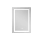 Дзеркало Qtap Cardinal (CA2) 600х800 з LED-підсвічуванням Touch, з антизапотіванням, з димером, рег. темп. кольору (3000-6500K) QT0478C608048453