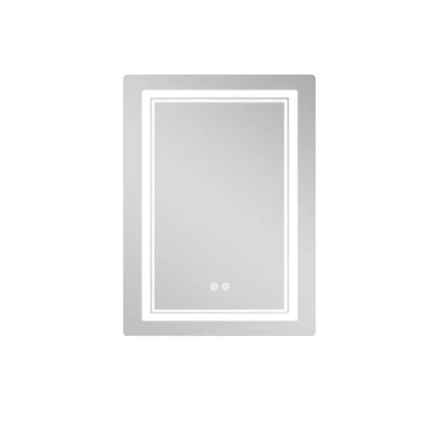 Дзеркало Qtap Cardinal (CA2) 600х800 з LED-підсвічуванням Touch, з антизапотіванням, з димером, рег. темп. кольору (3000-6500K) QT0478C608048453