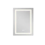 Дзеркало Qtap Cardinal (CA2) 600х800 з LED-підсвічуванням Touch, з антизапотіванням, з димером, рег. темп. кольору (3000-6500K) QT0478C608048453