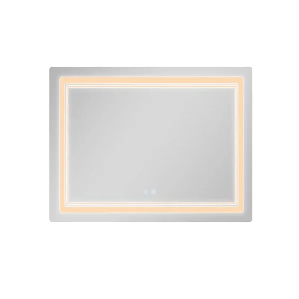 Зеркало Qtap Cardinal (CA2) 1000х800 с LED-подсветкой Touch, с антизапотеванием, с диммером, рег. темп. цвета (3000-6500K) QT0478C1008048455