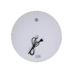 Зеркало Qtap Mideya R700 круглое с сенсорной LED-подсветкой, функцией антизапотевания и диммером (QT2078NCR7070W)