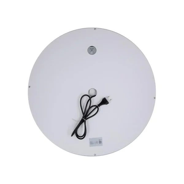 Зеркало Qtap Mideya R700 круглое с сенсорной LED-подсветкой, функцией антизапотевания и диммером (QT2078NCR7070W)