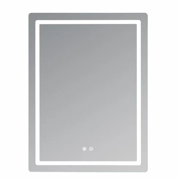 Дзеркало Qtap Mideya 600×800 мм з сенсорним LED-підсвічуванням, антизапотіванням та димером (QT2078F6080)