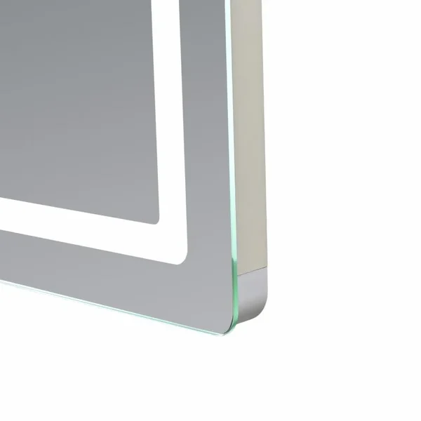 Дзеркало Qtap Mideya 600×800 мм з сенсорним LED-підсвічуванням, антизапотіванням та димером (QT2078F6080)