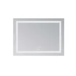 Зеркало Lidz Kubis (KU1) 700х500 с LED-подсветкой Touch, с антизапотеванием, с диммером, рег. яркости LD78LF90448485
