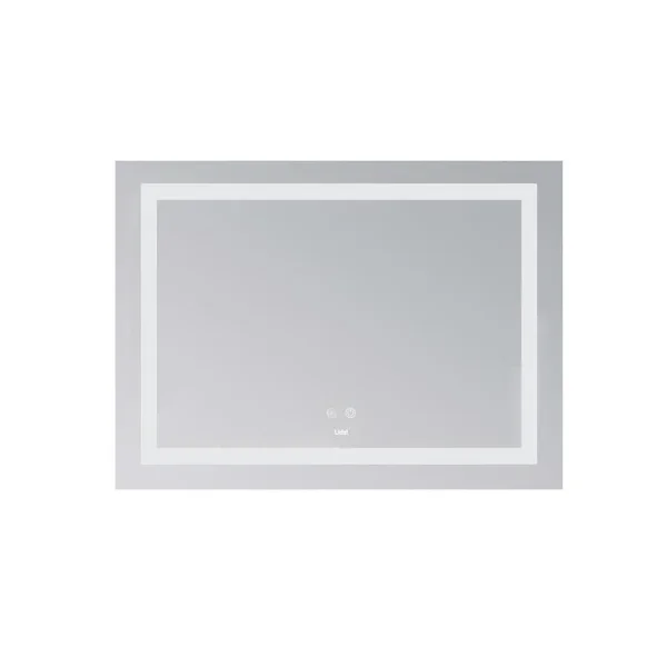 Зеркало Lidz Kubis (KU1) 700х500 с LED-подсветкой Touch, с антизапотеванием, с диммером, рег. яркости LD78LF90448485