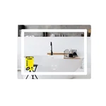Зеркало Lidz Kubis (KU2) 700х500 с LED-подсветкой Touch, с антизапотеванием, с диммером, рег. яркости LD78LF90448486