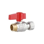 Кран шаровый Thermo Alliance Standart латунный прямой 1/2
