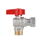 Кран шаровый Thermo Alliance Standart PN40 латунный угловой 3/4