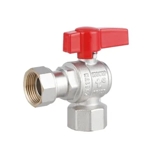 Кран шаровый Thermo Alliance Standart PN40 латунный угловой 3/4