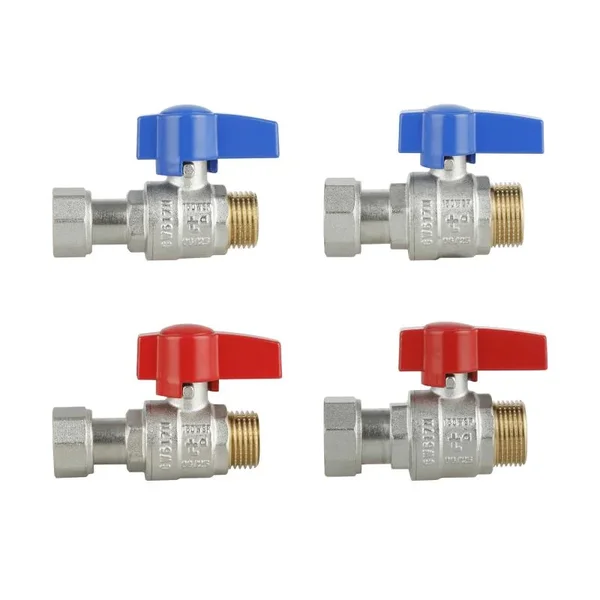 Комплект прямых кранов Thermo Alliance 1/2ВН-3/4ВН Standart 1/2