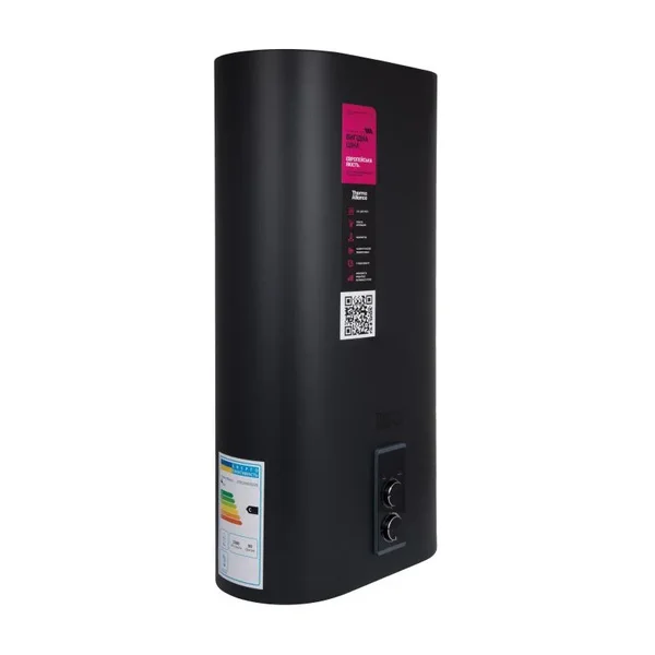 Водонагрівач Thermo Alliance DT80V20G/2В чорний, плоский вертикальний на 80 л з мокрим ТЕНом 2 кВт (DT80V20GPD/2В)