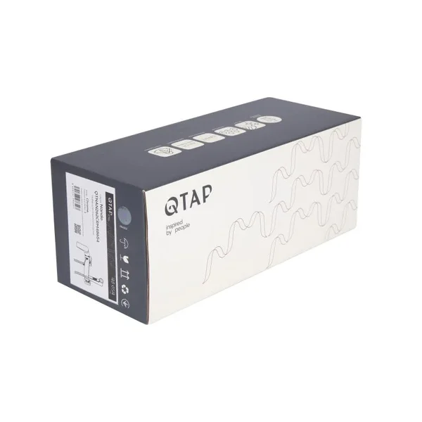 Набір для гігієнічного душу Qtap QTNAN262CRM48654 Nando 262 латунний хромований одноважільний (QTNAN262CRM48654)