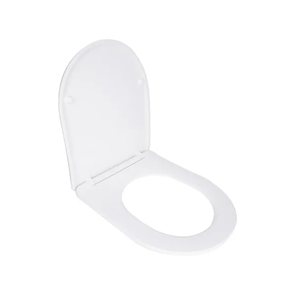 Сиденье для унитаза Qtap Robin / Scorpio QTSC179W48675 дюропластовое белое Slim с микролифтом и быстрым снятием (QTSC179W48675)