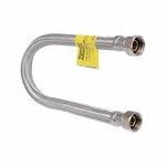 Гнучка підводка Thermo Alliance Forte 1/2x1/2 нержавіюче обплетення, 60 см, D10, ВВ (TAF384W60)