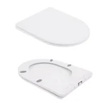 Унитаз-компакт Qtap Swan Eco Ultra Quiet белый безободковый с сиденьем Soft-close (QTSWA27W48748)