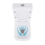 Унитаз напольный Qtap Crow Eco безободковый с сиденьем Soft-close QTCRO27W48750