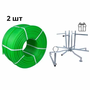 Акційний набір для теплої підлоги Thermo Alliance Professional / Standart: труба PE-RT EVOH GREEN п'ятишарова 16×2, 0 мм з розмотувачем (IUATARAZM48912)
