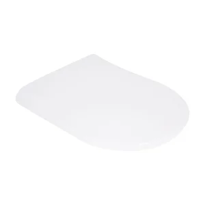 Qtap Сиденье для унитаза (Robin 490, Scorpio 490) 430x363x60 мм, White, с микролифтом, Slim Duroplast, MagLock QTSC179W48915
