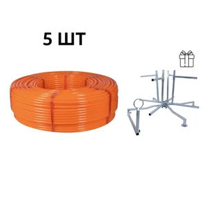 Акционный набор трубы для теплого пола Thermo Alliance Professional / Standart трехслойный оранжевый из PEX-A/EVOH 16x2.0 мм 320 м с оборудованием для размотки (SD00055073)
