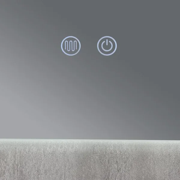 Дзеркало Qtap Taurus з сенсорним LED-підсвічуванням, підігрівом та регулюванням світла (QTTAU80060048952)