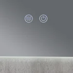 Зеркало Qtap Taurus (TA2) 1200×800 мм с LED-подсветкой Touch, с антизапотеванием, с диммером, рег. темп. цвета (3000-6500K) QTTAU120080048960