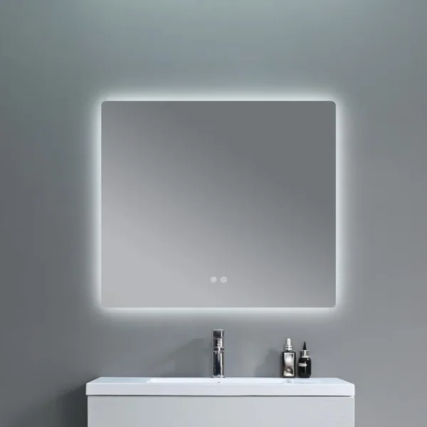 Зеркало Qtap Taurus (TA2) 1200×800 мм с LED-подсветкой Touch, с антизапотеванием, с диммером, рег. темп. цвета (3000-6500K) QTTAU120080048960