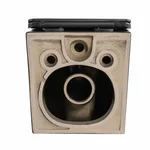 Унитаз подвесной Qtap Tern Ultra Quiet 520×345×325 мм, Anthracite, с сиденьем Slim Duroplast / Soft-close / Quick Release QTTER26AN48999