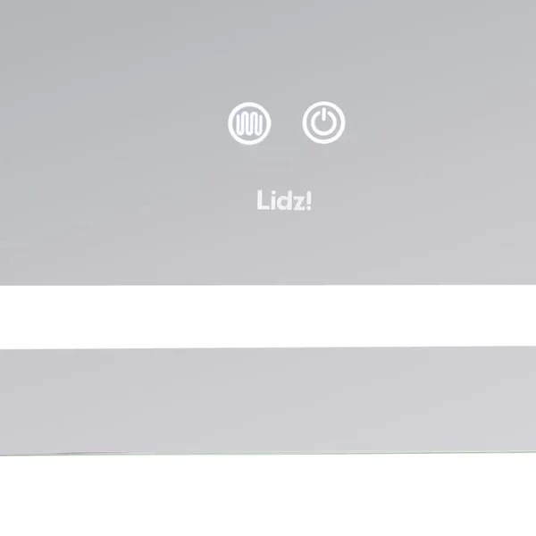 Дзеркало для ванної Lidz Kubis 1200×800 мм з сенсорним LED-підсвічуванням, функцією антизапотівання та димером (LDKUB120080049007)