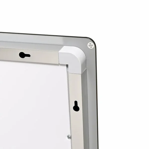 Дзеркало для ванної Lidz Kubis 1200×800 мм з сенсорним LED-підсвічуванням, функцією антизапотівання та димером (LDKUB120080049007)
