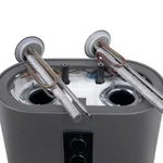 Водонагреватель электрический Thermo Alliance 80 л Grey,плоский вертикальный, мокрый ТЭН 2 кВт (0,8+1,2) DT80V20G(PD)/2G
