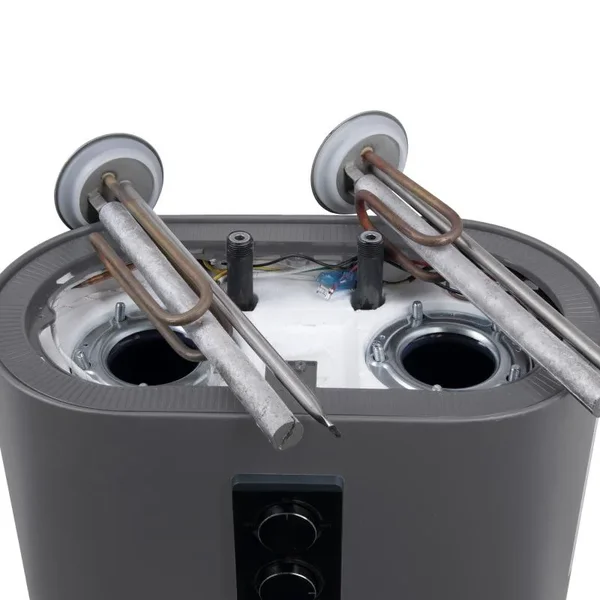 Водонагреватель электрический Thermo Alliance 80 л Grey,плоский вертикальный, мокрый ТЭН 2 кВт (0,8+1,2) DT80V20G(PD)/2G