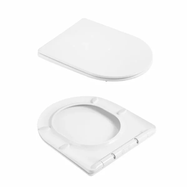 Подвесной унитаз Qtap Taurus Ultra Quiet керамический белый безободковый с сиденьем slim duroplast soft-close/quick release (QTTAU26W49116)