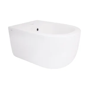 Биде подвесное Qtap QTTAU28W49118 Taurus керамическое белое с отверстием под смеситель (QTTAU28W49118)