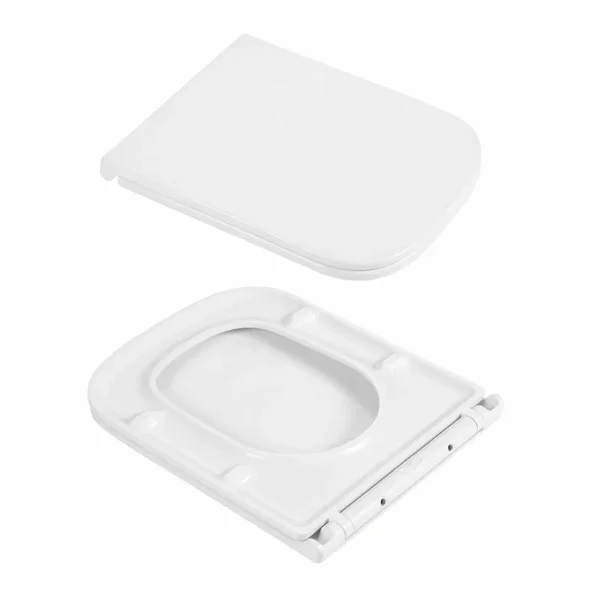 Подвесной унитаз Qtap Gemini Ultra Quiet белый безободковый с дюропластовым сиденьем Slim Soft-close / Quick Release (QTTAU26W49119)