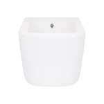 Биде подвесное Qtap QTTAU28W49120 Gemini керамическое белое с отверстием под смеситель (QTTAU28W49120)
