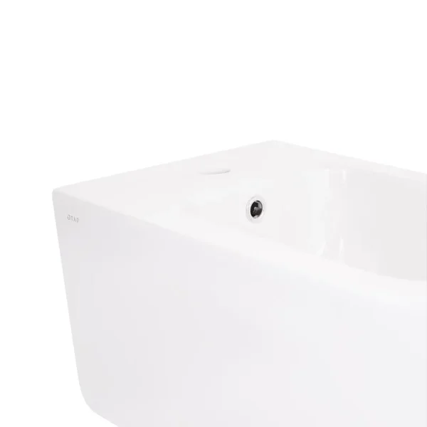 Биде подвесное Qtap QTTAU28W49120 Gemini керамическое белое с отверстием под смеситель (QTTAU28W49120)