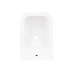 Биде подвесное Qtap QTTAU28W49120 Gemini керамическое белое с отверстием под смеситель (QTTAU28W49120)