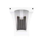 Біде підлогове Qtap QTPRE29W49124 Presto Quadro керамічне біле з отвором під змішувач (QTPRE29W49124)