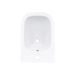 Біде підлогове Qtap QTPRE29W49124 Presto Quadro керамічне біле з отвором під змішувач (QTPRE29W49124)