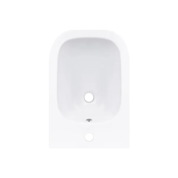 Біде підлогове Qtap QTPRE29W49124 Presto Quadro керамічне біле з отвором під змішувач (QTPRE29W49124)